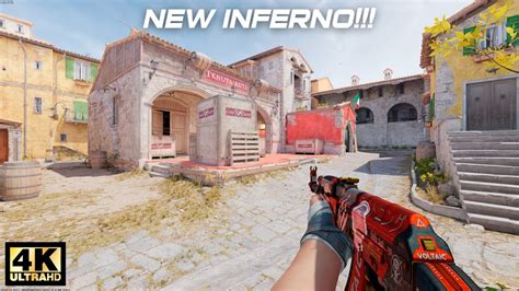 Counter Strike 2 New INFERNO Walkthrough 4K60FPS YouTube