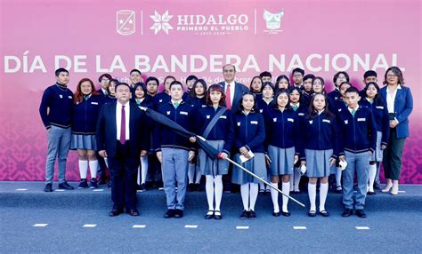 Gobierno De Hidalgo On Twitter En Hidalgo Ondeamos Nuestro Lábaro