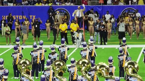 Houston Tx Battle Of The Bands 2022 Prairie View Field Performance