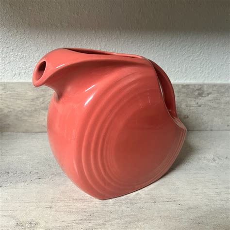 Homer Laughlin Fiesta Flamingo Pitcher