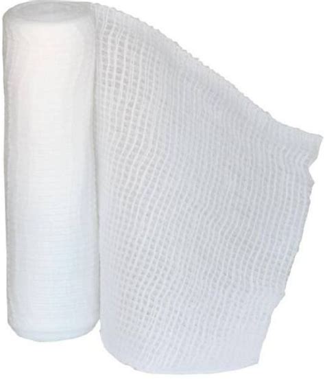 Mindware White Surgical Cotton Bandage For Hospital Medical Size