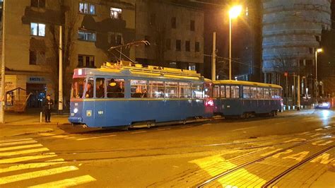 Museum Tram Type Tmk On Special Run Muzejski Tramvaj Tmk