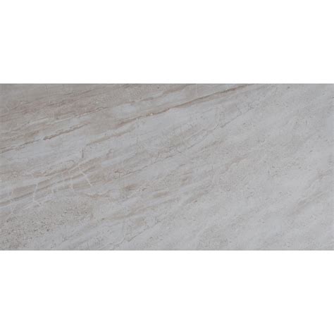 MSI Vigo Gris 12 In X 24 In Glazed Ceramic Floor And Wall Tile 2 Sq