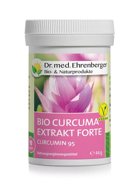 Dr Ehrenberger BIO Kurkuma Ekstrakt Forte 90 Kapsula