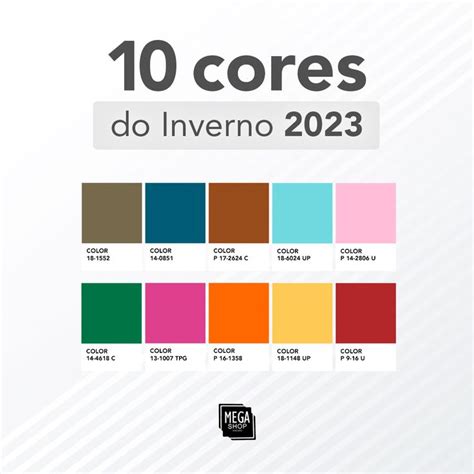 Confira As Cores Na Paleta Outono Inverno New York Pantone