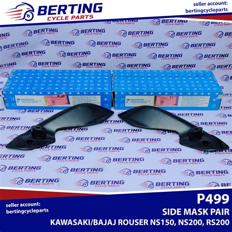 HEADLIGHT COWLING SIDE MASK Rouser NS150 NS200 200NS RS200 Genuine