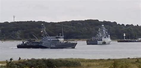 WarshipCam On Twitter German Navy Frankenthal Class Minehunter FGS