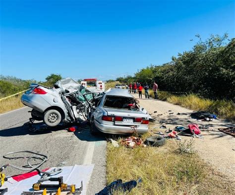 Mueren 5 Personas En Accidente Entre Ellas Una Menor De Edad