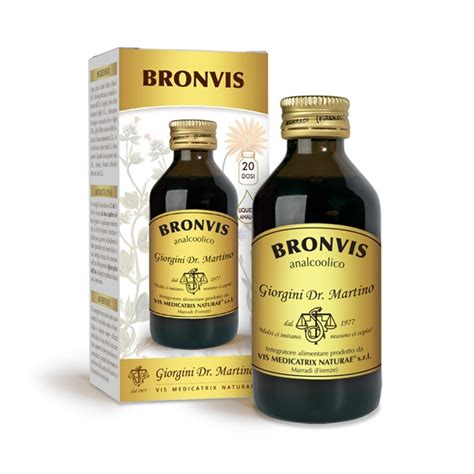 Bronvis Liquido Analcoolico Ml Benessere Di Bronchi E Vie