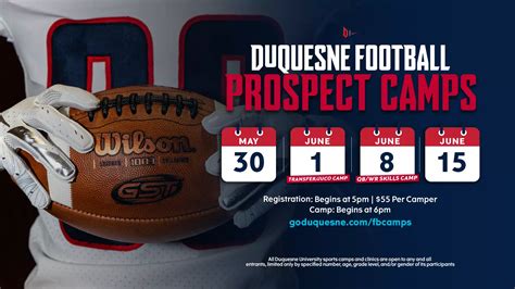 Duquesne to Offer Multiple Football Camps - Duquesne University Athletics