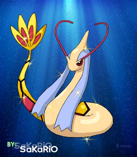 Shiny Milotic by SaKaRiO on DeviantArt