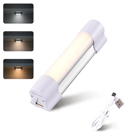 Letour Led Tube Magnetic Light 2000lumens 3 Colour Dimming Usb