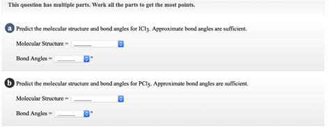 Icl3 Molecular Geometry Bond Angles