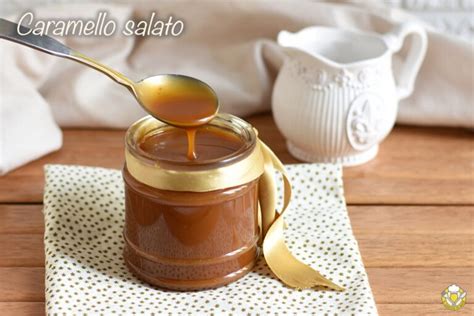 CARAMELLO SALATO La Salsa Fluida Per Guarnire Dolci Gelato Cheescake