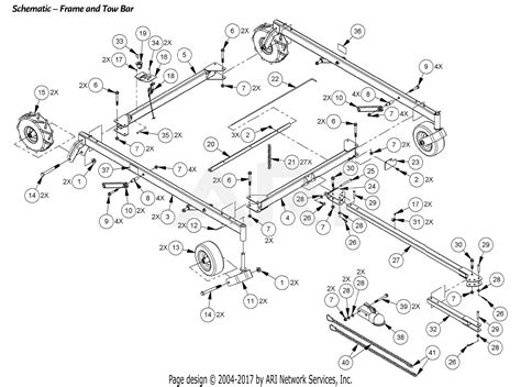 DR Power TB2 Tow Behind Brush Mower 52" Parts Diagram for TB2 Tow ...