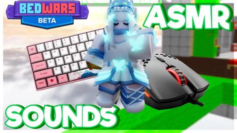 PRO TRYHARD Keyboard Mouse ASMR Roblox Bedwars YouTube