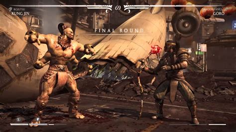 Mortal Kombat X Kung Jin Vs Goro Very Hard YouTube