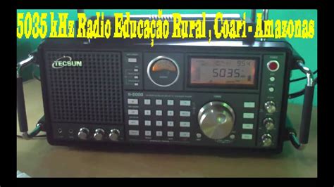 Khz Radio Educa O Rural De Coari Coari Amazonas Brazil