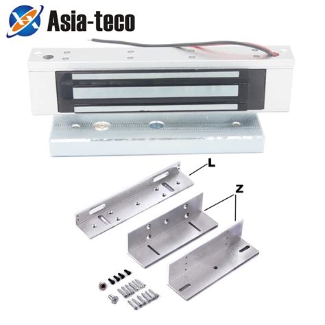 180kg 350lbs 280KG 600lbs Electric Magnetic Lock DC 12V Single Door