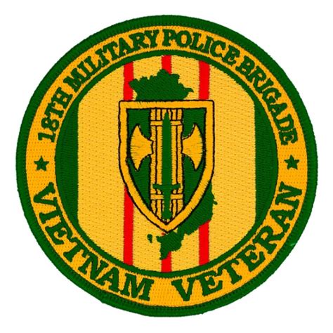 Th Military Police Brigade Vietnam Veteran Patch Flying Tigers Surplus