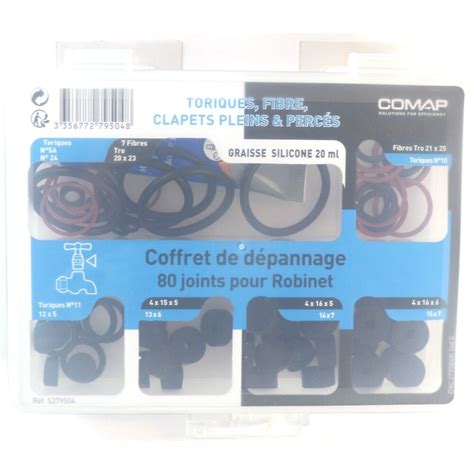 Coffret De D Pannage Joints Pour Robinets Graisse Silicone Bricorama