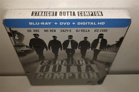 Straight Outta Compton Blu Ray 2016 Bluray Limited Edition Steelbook