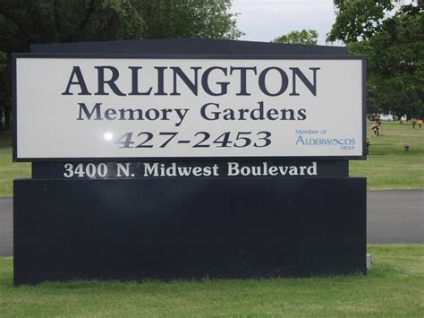 Arlington Memory Gardens In Oklahoma City Oklahoma Find A Grave Cemetery