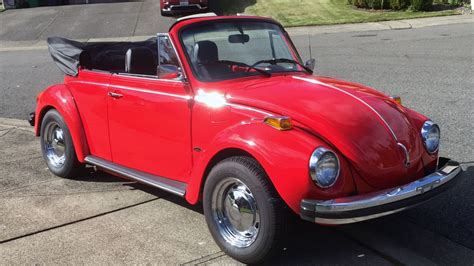 1974 Volkswagen Super Beetle Convertible At Portland 2016 As F44 Mecum Auctions