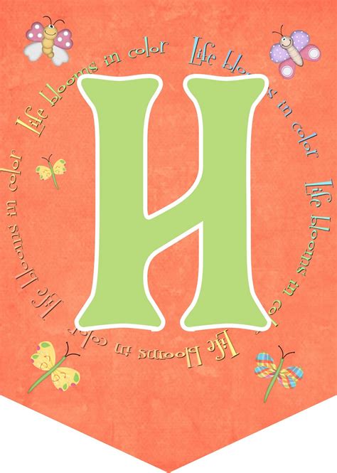 Сделано руками: Флажки "С Днем Рождения"