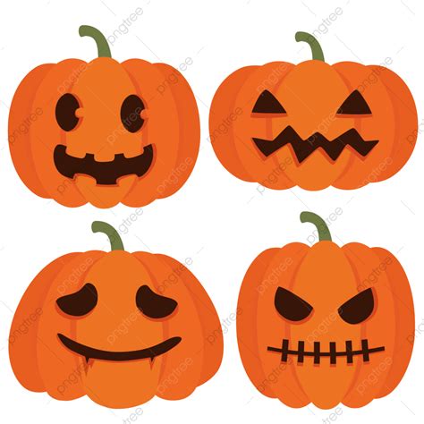 Vector De Dibujos Animados De Calabaza De Halloween Png V Spera De