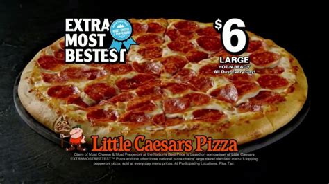 Little Caesars EXTRAMOSTBESTEST Pizza TV Commercial, 'Secret Message ...