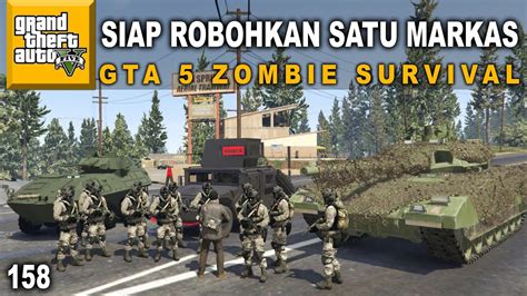 Moment Aneh Pasukan Ghost Gta Mod Zombie Survival Youtube