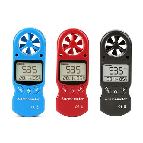 Kt Mini Multipurpose Anemometer Digital Anemometer Lcd Wind Speed