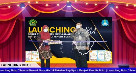 Lounching Buku Semua Siswa Dan Guru Min Menjadi Penulis Buku