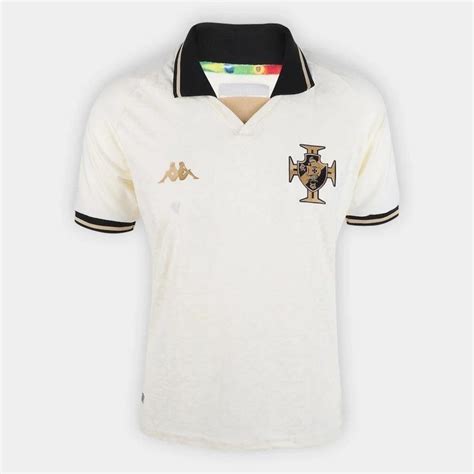 Camisa Polo Do Vasco Da Gama III 2023 Kappa Feminina Centauro