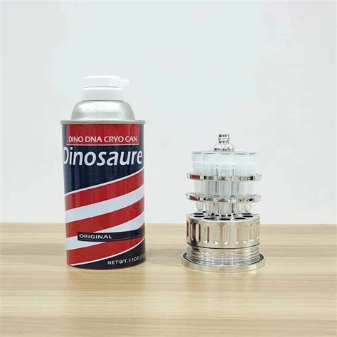 Jurassic Park Movie Barbasol Dennis Nedry Dinosaur Dna Tube Jar