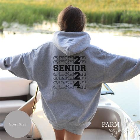 Class of 2024 Hoodie, Senior 2024 Hoodie, High School Senior Hoodie ...