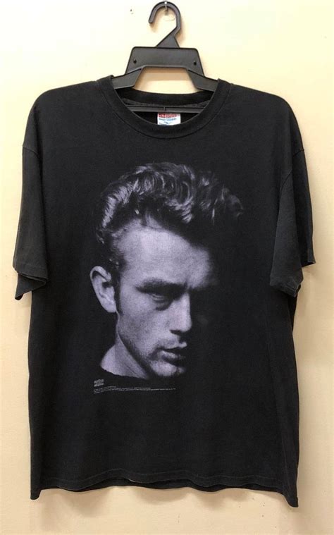 Vintage 90s James Dean T Shirt Promo Tour Live Concert Marilyn Monroe