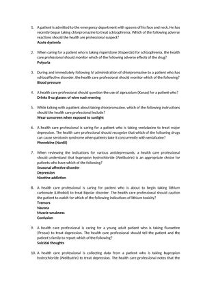 Medsurg Board Type Questions Quiz Medsurg Board Type Questions Quiz