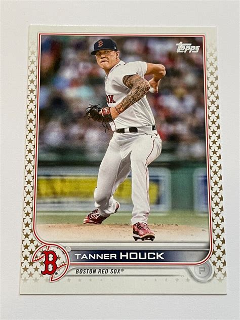 2022 Topps Baseball Gold Stars 548 Tanner Houck Boston Red Sox EBay