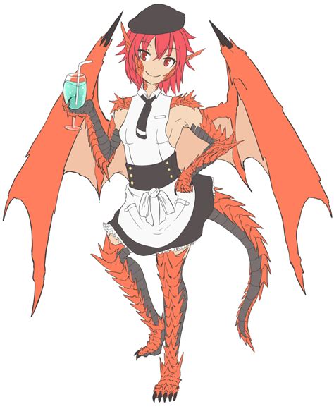 Dragon Girl Anime Anime Original Ao Monster Girl Anime Monster Girls Anime