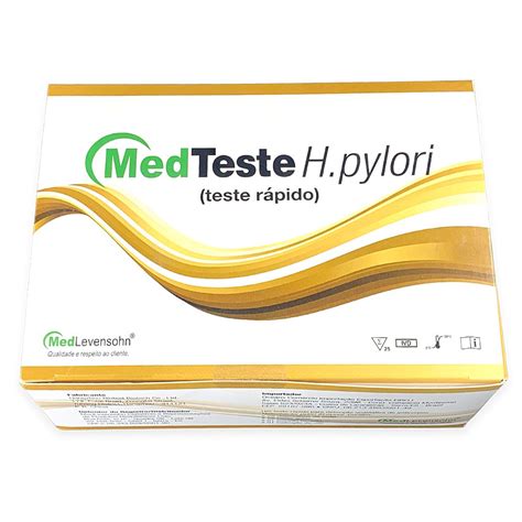 Teste Respiratorio H Pylori Preço - Teste Rápido H. Pylori Medteste Kit Qualitativo Com 25 Testes – MatLab