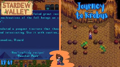 Gaining Monster Musk Trip To The Skull Cavern Stardew Valley