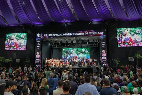 Festa Da Uva E Expo Vinhos Come A Noite De Festa No Parque