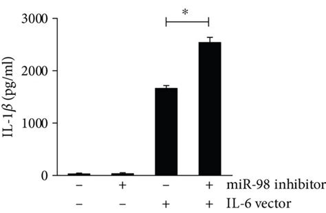 Il 6 Reverses Mir 98 Mediated Pbmc Function In Sle A Pbmc Cells Of