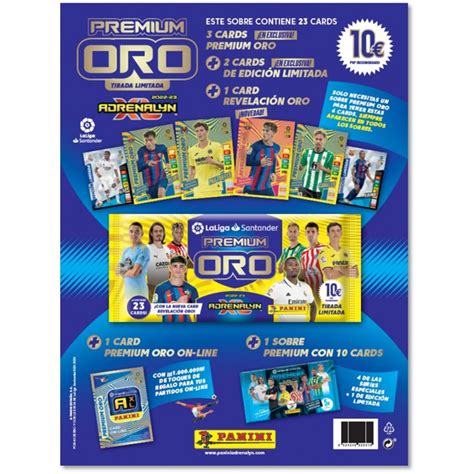 Panini Adrenalyn Premium Oro Comprar Online