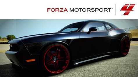 Forza 4 1080p Dodge Quinton Rampage Jackson Challenger SRT8 February