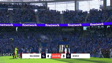 Laliga Ea Sports J Resumen Y Goles Del Real Sociedad Getafe Cf