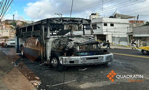 Incendian Cami N Urbano En El Fraccionamiento Mozimba De Acapulco