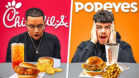 Popeyes VS Chick Fil A YouTube